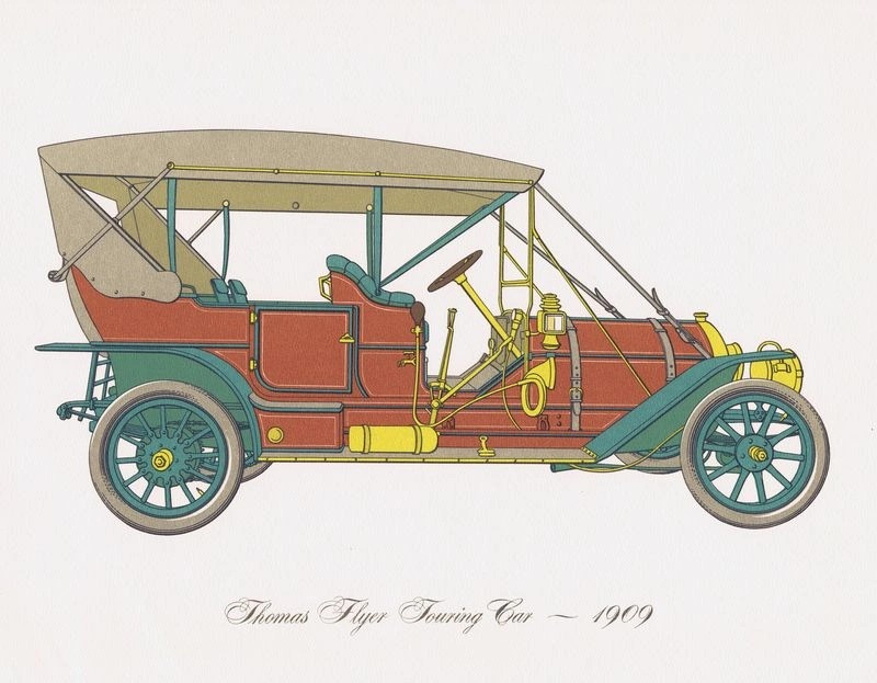 1909 Thomas Flyer Touring Car